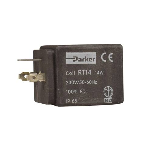 Πηνίο ηλεκτροβαλβίδας ψυγείου PARKER RT14 (P/N 304987) 230V 14W