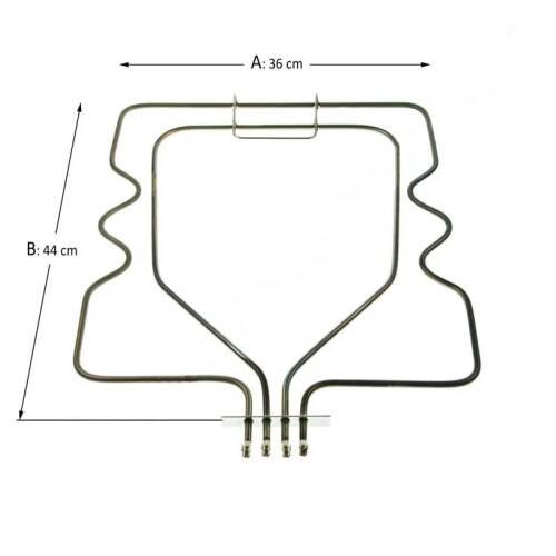 Κάτω Αντίσταση Φούρνου Διπλή 830W, 650W PITSOS, SIEMENS, BOSCH, NEFF 10102010 (1)