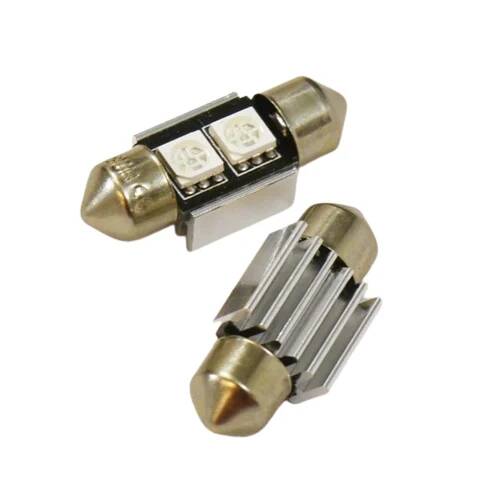 CAR LED Can Bus Σωληνωτό 2 SMD 31mm ΜΠΛΕ 05614