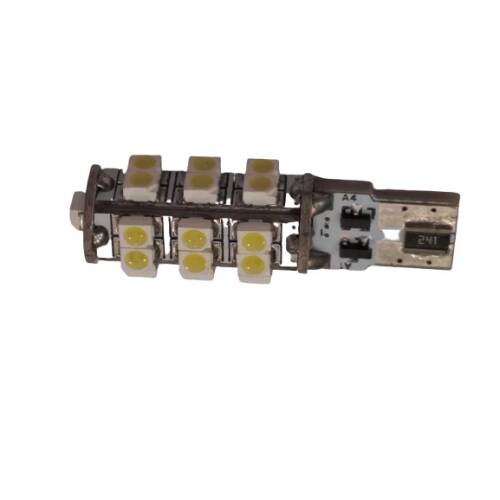 CAR LED T10 Can Bus με 25 SMD 12V 5050 ΛΕΥΚΟ 05081