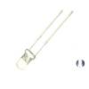 LED DIODE 3mm ΨΥΧΡΟ ΛΕΥΚΟ 030011