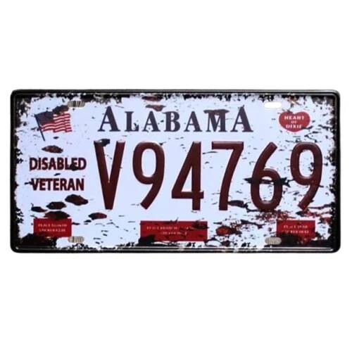 Μεταλλική Ταμπέλα Vintage Alabama 30051602