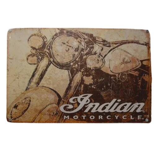 Μεταλλική Ταμπέλα Vintage Indian Motorcycle 30051628