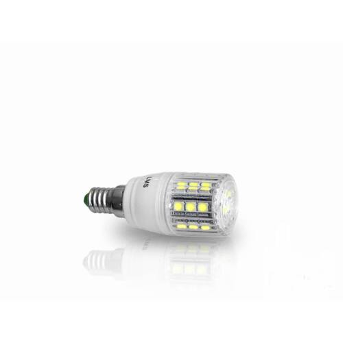 Λαμπτήρας LED LMS E14 24 SMD 5 Watt 5050 Mini Corn Dimmable Ψυχρό Λευκό[00203]