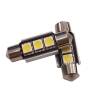 CAR LED Can Bus Σωληνωτό 3 SMD 36mm ΨΥΧΡΟ ΛΕΥΚΟ 05641