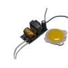 LED Driver 5W with Cob Flashlight Module Θερμό Λευκό 006821