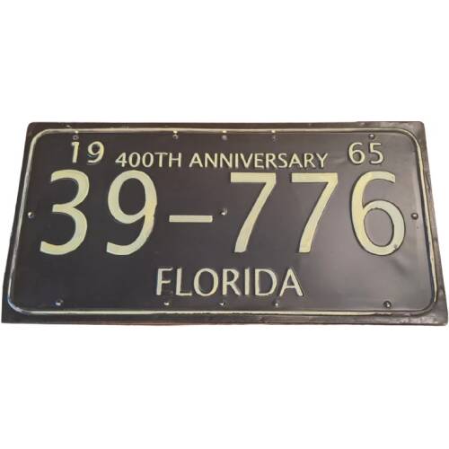 Μεταλλική Ταμπέλα Vintage Florida 121291