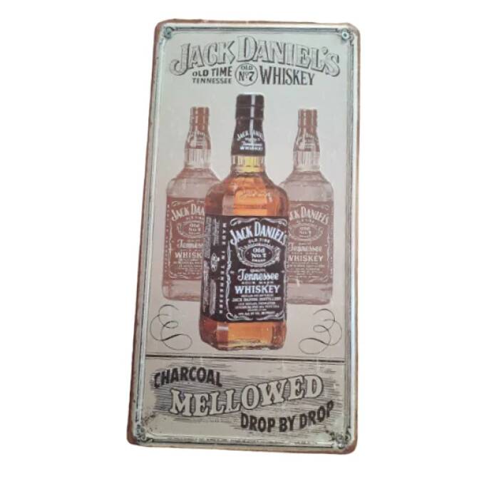 Μεταλλική Ταμπέλα Vintage Jack Daniel's Whiskey 121251