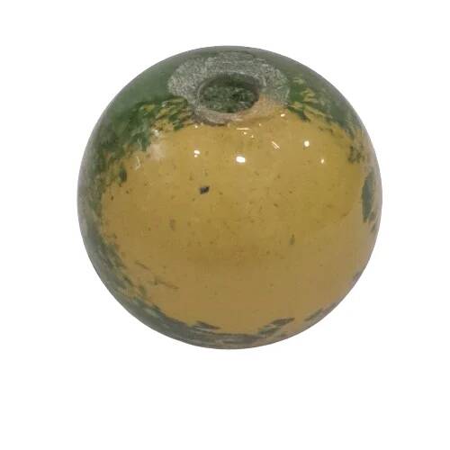 Φυσητή Διακοσμητική Μπάλα Πράσινη-Κίτρινη 6918355