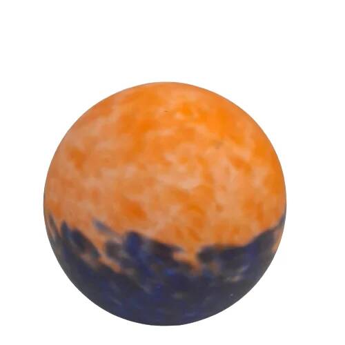 Φυσητός Γλόμπος Φωτιστικού Πορτοκαλί-Μπλέ 6918417