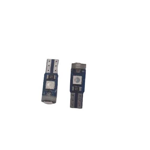 CAR LED T5 3 SMD CAN BUS ΜΠΛΕ 04745